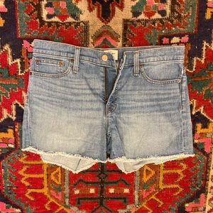 J.Crew High Rise Denim Shorts